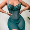Sexy Sheer Camisole Nightgown -N2618 - Image 3
